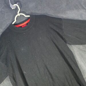 HUGO Crewneck Sweater Pullover Long‎ Sleeve Casual Black Sweater L Large